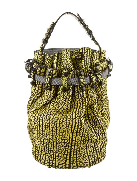 alexander wang diego bucket bag replica|alexander wang online store.